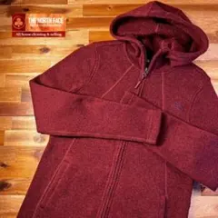 【D57】ザ ノースフェイス ボアフリース パーカー フルジップアップ M