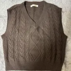 MAJESTIC LEGON Vネック ニットベスト M