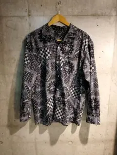限定1点　正規品　BEAMS HEART 幾何学模様 長袖シャツ M　送料無料