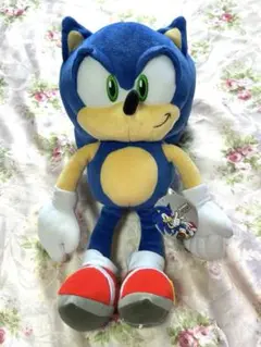 ソニック　ぬいぐるみ　ジョイポリス　ソニック ザ ヘッジホッグ　スーパージャンボ