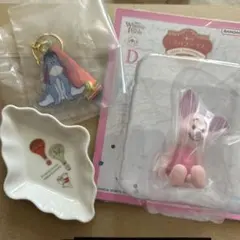 一番くじ くまのプーさん 100th D.J.H賞セット ピグレット フィギュア