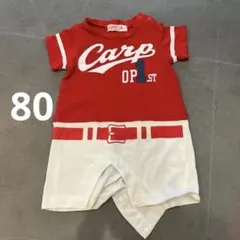 広島東洋カープ カープ　ベビー ロンパース　80ユニホームのサムネイル