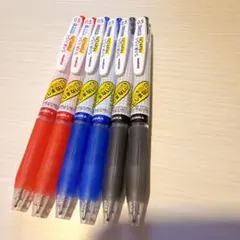 ZEBRA サラサ マークオン　0.5mm 赤・青・黒　セットのサムネイル