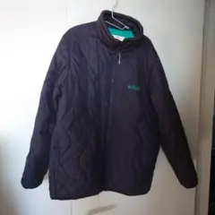 AIGLE ネイビー キルティングジャケット　L