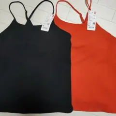 ユニクロ　UNIQLO　クレープジャージーブラキャミソール　XLサイズ　新品