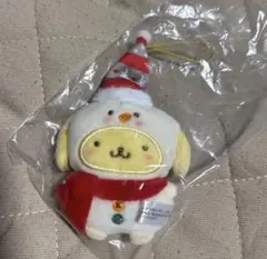 サンリオ クリスマス シークレットマスコットブローチ ポムポムプリン