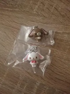 サンリオ めじるしアクセサリー しろうさ くろうさ