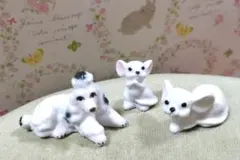 犬　置き物　３個セット