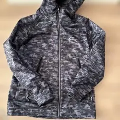 【美品】ワークマンFind Out グレー カモフラージュ 幾何学柄ジャケット