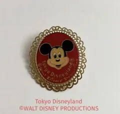 東京ディズニーランド ビンテージ ブローチ ミッキー 開園初期 当時物 未使用品
