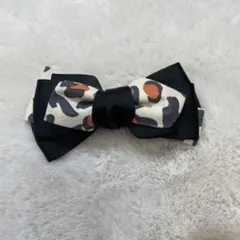 リボン型のバレッタ