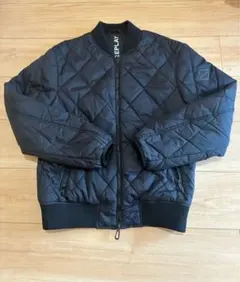 【美品】REPLAY メンズ　キルティングジャンバー　ブラック