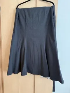 ジーユー ヘリンボーンマーメイドロングスカート　3L