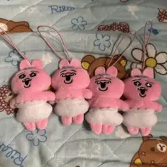 おぱんちゅうさぎ マスコット 4個セット