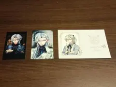悪魔執事と黒い猫 あくねこ バレンタイントレカ風&チェキ風カード シロ
