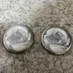 鬼滅の刃　ダイニング　お楽しみくじ　実弥　缶バッジ