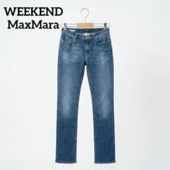 WEEKEND MaxMara スリムストレッチデニム ラインストーン装飾のサムネイル