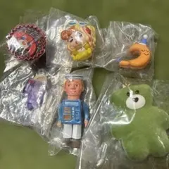 こんどうだいすけ　月めじるしアクセサリー　他カプセルトイ フィギュア 6種セット