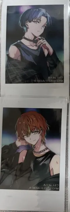 プロジェクトセカイ ZOZOTOWN第2弾 チェキビビバス東雲彰人 青柳冬弥