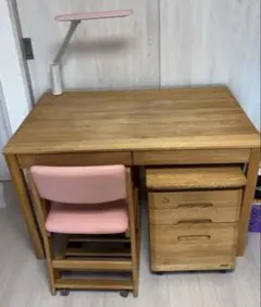 maruni 学習机 事務机 収納キャビネット 椅子 照明セット 岐阜県 maruni 学習机 事務机 収納キャビネット 椅子 照明セット 岐阜県