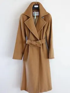 MaxMara 新品同様❗️マックスマーラ　ベルテッドキャメルコート　マニュエラ型 マニュエラ] ピュア キャメル アイコン コート, camel | Max Mara