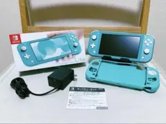【美品・完品】Nintendo Switch Lite ターコイズ 動作良好