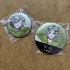 カラフルピーチ　缶バッジ　シヴァ×2