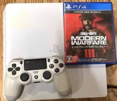 ホワイト PlayStation 4 本体 + コントローラー + ゲーム