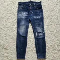 DSQUARED2 SKATER JEAN ペイント ダメージ M 2021年のサムネイル