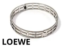 美品✨　LOEWE　ロエベ　バングル　ロゴ　希少　刻印　1161 美品✨ LOEWE ロエベ バングル ロゴ 希少 刻印 1161 美品