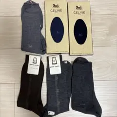 CELINE pierre cardin メンズ ソックス 6足セットのサムネイル
