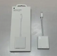 Apple 純正 Lightning to USB 3 カメラアダプター