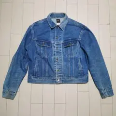 80s USA製 LEE 153438 デニムジャケット 46ロング　220J
