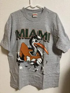 MIAMI HURRICANES Tシャツ XL 100%コットン