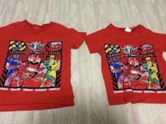 子ども　戦隊ヒーロー　兄弟　Tシャツ まとめ売りのサムネイル