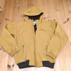 Columbia コロンビア　フード付きジャケット Lサイズ マスタード