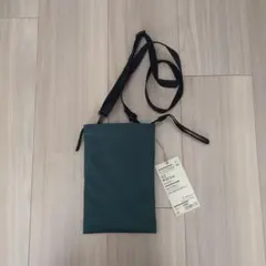 【新品タグ付き】無印良品 ポーチとしても使える 撥水ミニサコッシュ