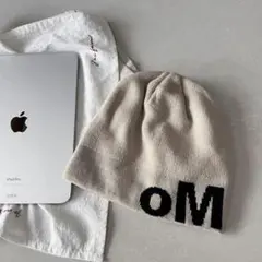 新品未使用 kpop 帽子 oMA y2k アイボリービーニー