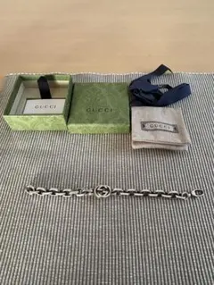 Gucci グッチ　ブレスレット　インターロッキング