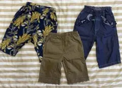 デビロック他パンツ3点セット 90、100