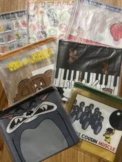 トムとジェリー ポーチ 7種 コンプセット