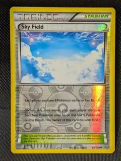 ポケモンカード　英語版　Sky Field トレーナーカード 58/108