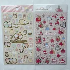 サンリオ　シール　マロンクリーム　2点セット