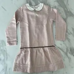 petit faune ストライプワンピース 4A 110