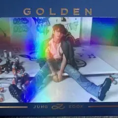 BTS ジョングク　ホログラムフォトフレーム　ソロアルバム　GOLDEN