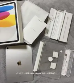 iPad 10世代 Wi-Fi 64GB シルバー ApplePencil付き