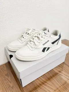 【美品】 Reebok ホワイト/グレー スニーカー