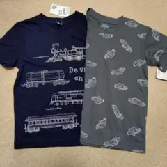 新品120cm男の子Tシャツ2枚セットのサムネイル