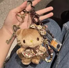 ハローキティ ぬいぐるみ キーホルダー チャームセットのサムネイル