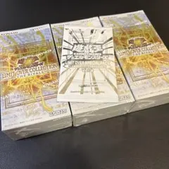 遊戯王リミットオーバーコレクション ライバルズ3BOX シュリンク 特典プロモ付